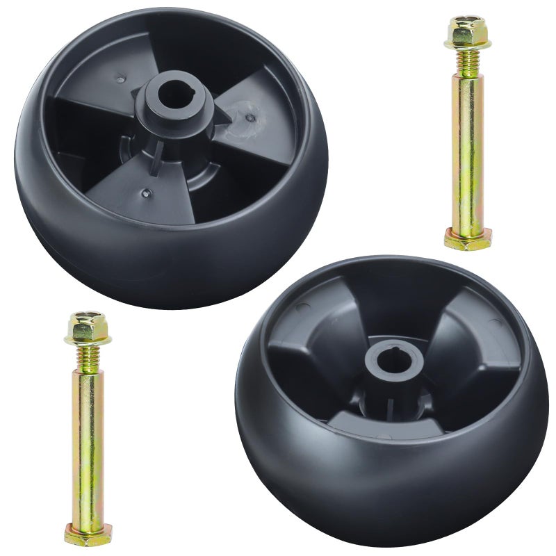 GUSUHAWK 2 Pack 73404155 Deck Wheel Replaces Cub Cadet 73404155 73404155 for Cub Cadet GT1554 LT1042 LTX1046VT LT1050 RZT L54 XT1 LT46 XT1 LT50 ZT1 50 ZT1 54 ZT3 60 Craftsman LT2000 Decks - Image 2