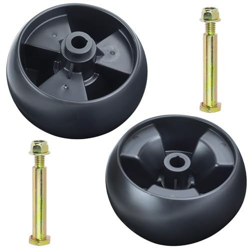 GUSUHAWK 2 Pack 73404155 Deck Wheel Replaces Cub Cadet 73404155 73404155 for Cub Cadet GT1554 LT1042 LTX1046VT LT1050 RZT L54 XT1 LT46 XT1 LT50 ZT1 50 ZT1 54 ZT3 60 Craftsman LT2000 Decks - Image 1