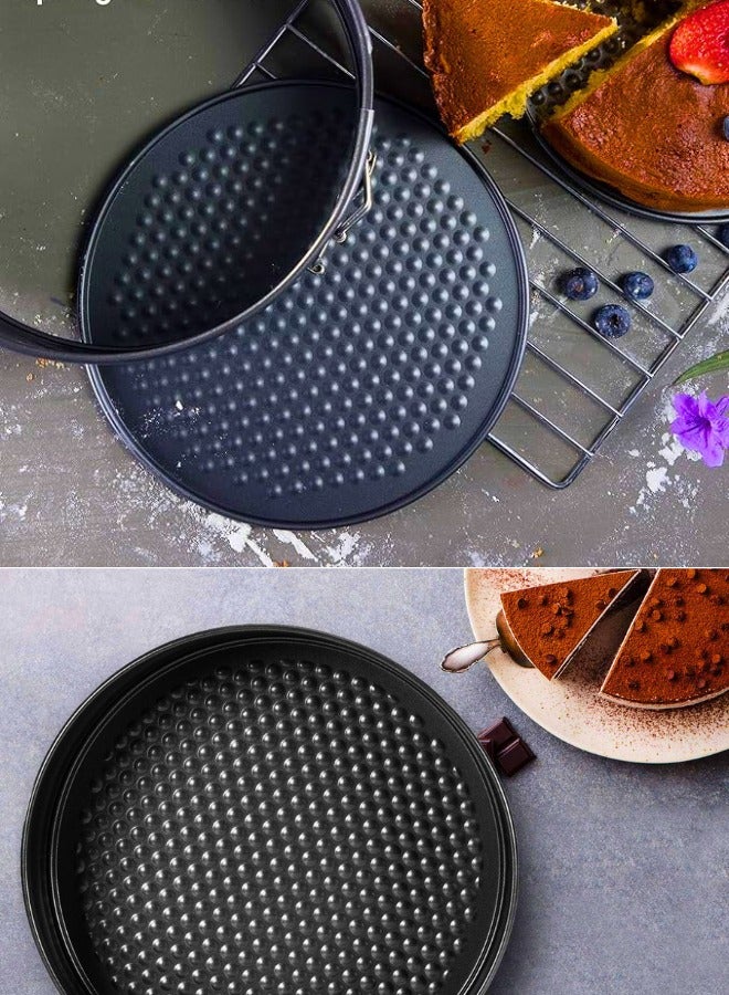 Chase Up Non-Stick Quick-Release Springform Cake Tin with Loose Base, 24 cm - Image 2