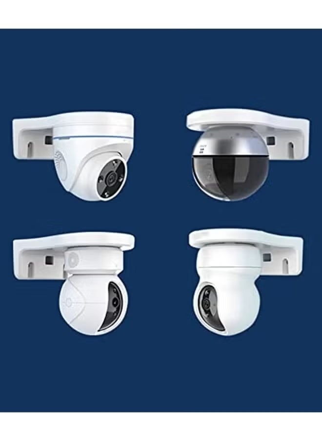 URBBKING 4 Pcs Of Household Intelligent Monitoring Camera Wall Mounted Bracket, Monitoring Base Fixed Bracket, Easy To Install - Image 5