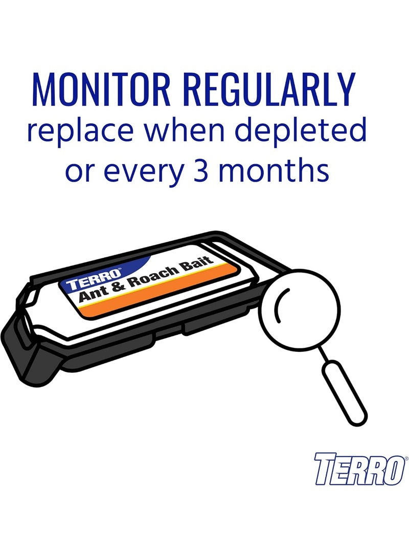 طُعم T360 للنمل والصراصير - قاتل النمل والصراصير الداخلي - يجذب ويقتل النمل والصراصير وحشرة السمك الفضي - Image 3