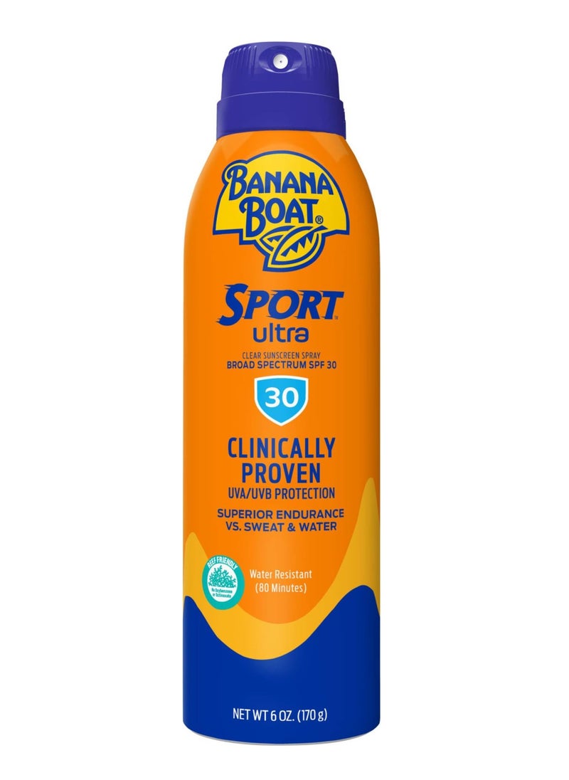 بانانا بوت - بخاخ سبراي ضد اشعة الشمس SPF 30 الترا سبورت من بانانا بوت 170 جرام - Image 1