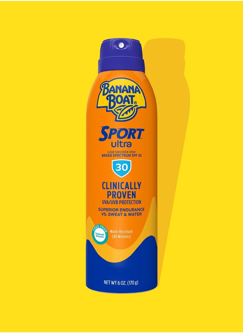 بانانا بوت - بخاخ سبراي ضد اشعة الشمس SPF 30 الترا سبورت من بانانا بوت 170 جرام - Image 1