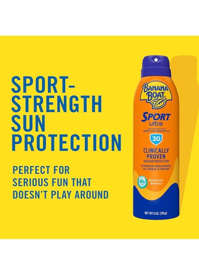 بانانا بوت - بخاخ سبراي ضد اشعة الشمس SPF 30 الترا سبورت من بانانا بوت 170 جرام - Image 1