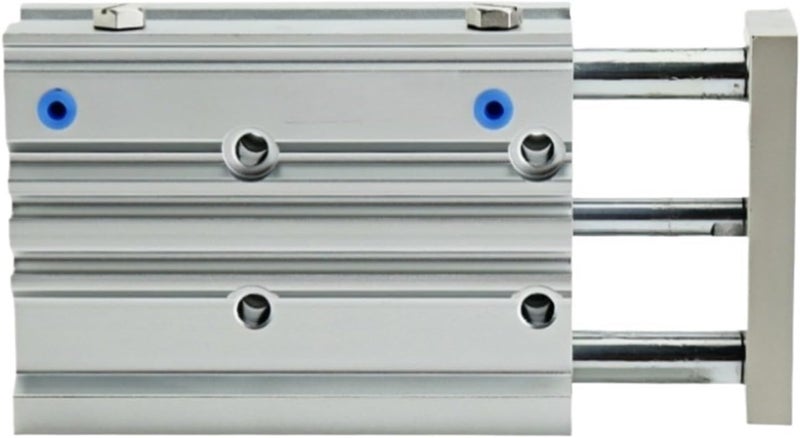 MGPM12 MGPM16 MGPM20 MGPM25 MGPM32 40 50 63 80mm Series Compact Guided Cylinder Stroke 10-400mm Basic Type with Sliding Bearing(50mm Stroke,MGPM63) - Image 3