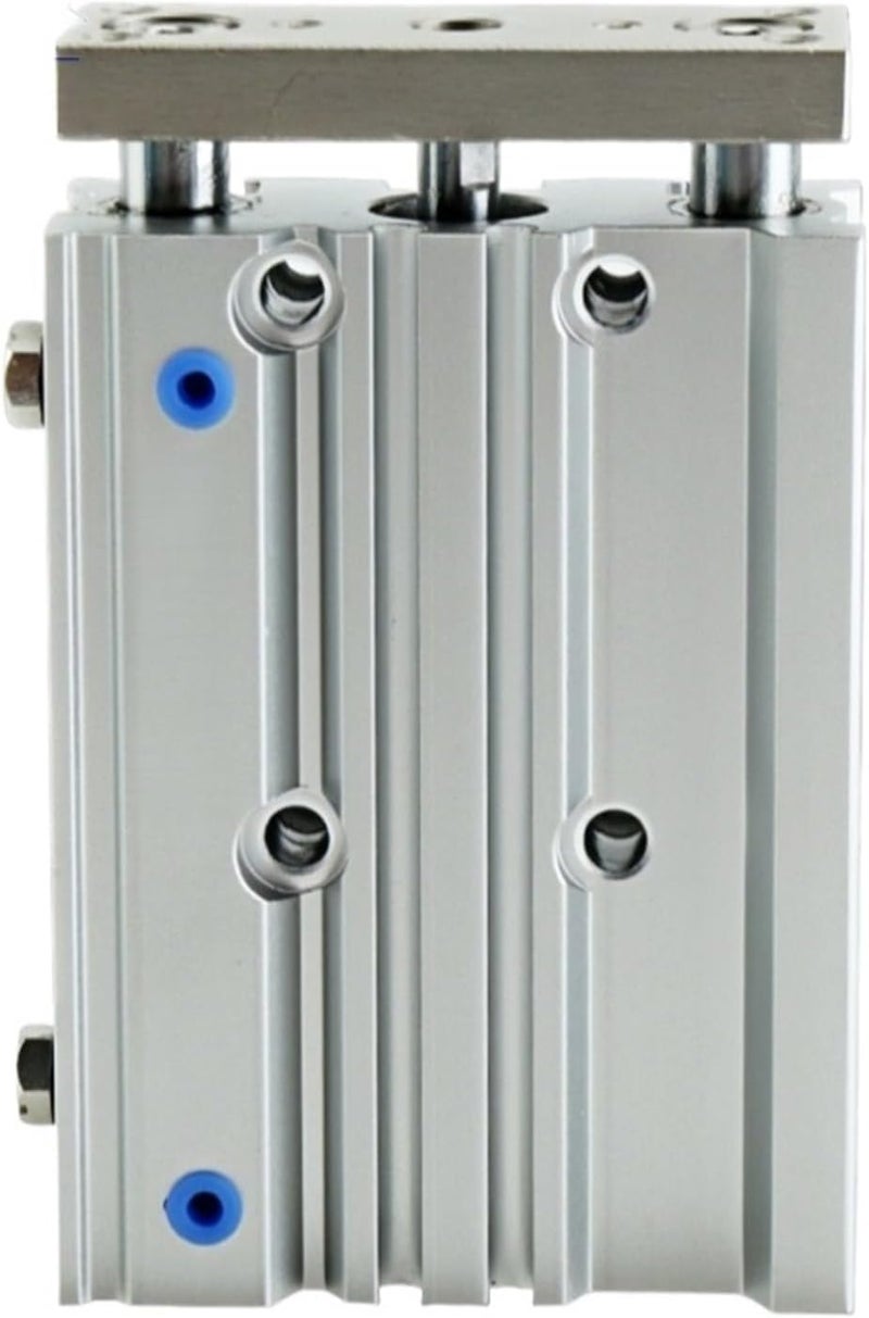 MGPM12 MGPM16 MGPM20 MGPM25 MGPM32 40 50 63 80mm Series Compact Guided Cylinder Stroke 10-400mm Basic Type with Sliding Bearing(50mm Stroke,MGPM63) - Image 2