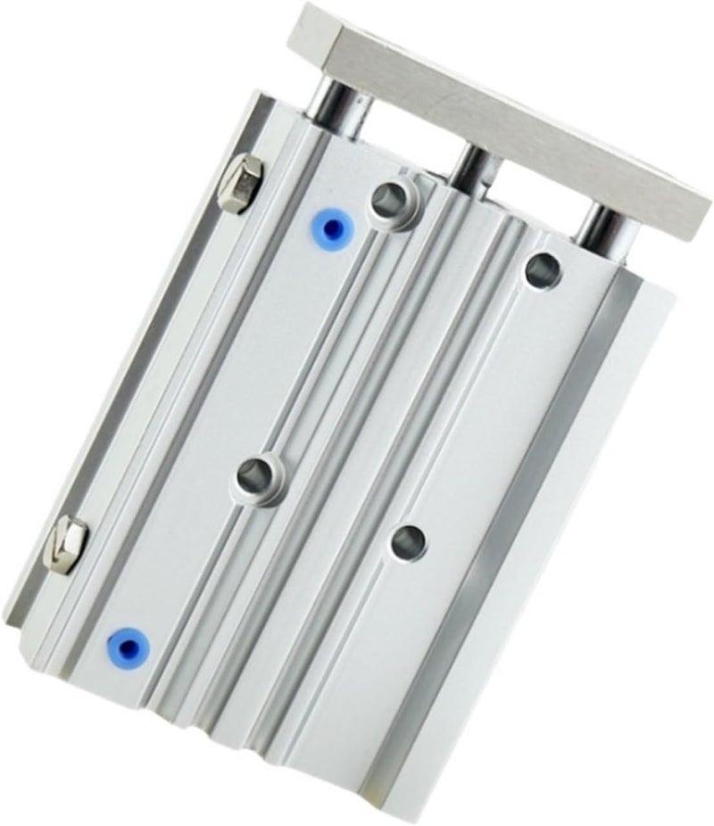 MGPM12 MGPM16 MGPM20 MGPM25 MGPM32 40 50 63 80mm Series Compact Guided Cylinder Stroke 10-400mm Basic Type with Sliding Bearing(50mm Stroke,MGPM63) - Image 4