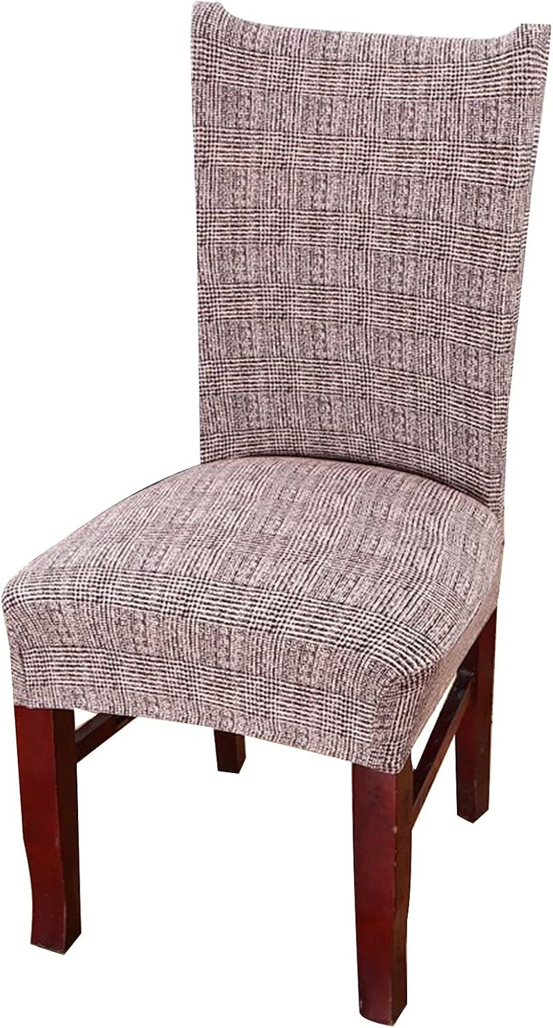4PCS Dining Chair Covers with Printed Patterns Polyester Stretch Dining Room Chair Slipcovers Removable Available Chair Covers for Kitchen、Banquet、Hotel and Party(Red Heart) - Image 3