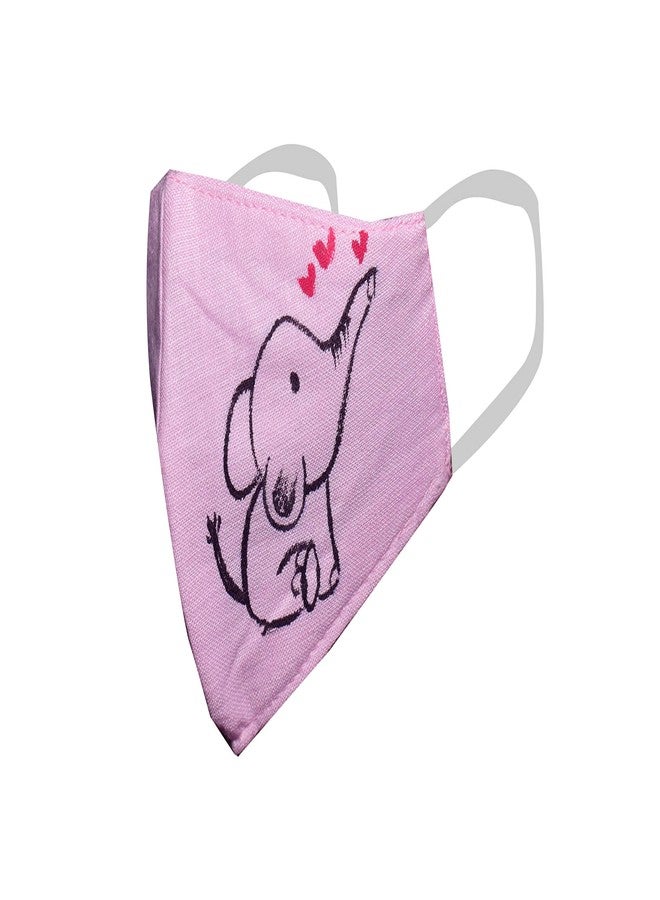 KUNDAN Cotton Reusable Cloth Mask (Multicolour, Pack of 4, Without Valve) for Kids - Image 5