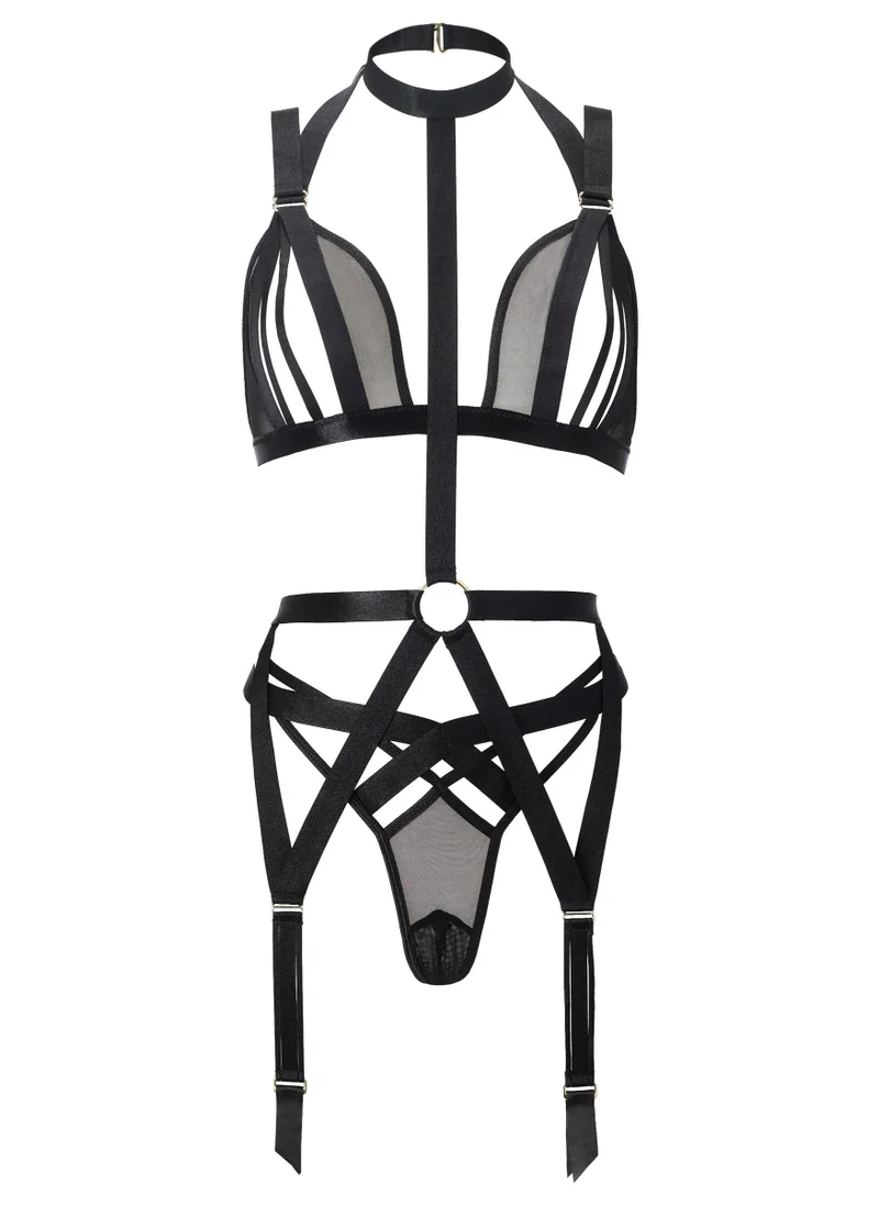 Ann Summers Ann Summers Shadow Crotchless Set