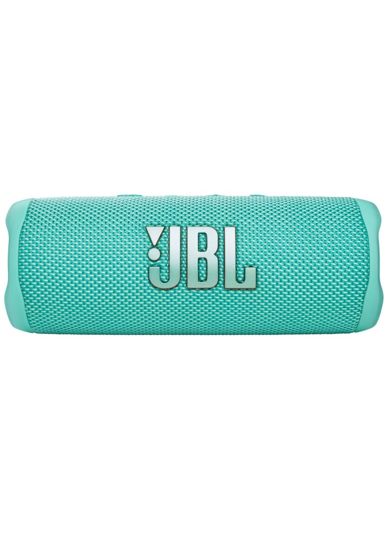 JBL Flip 6 Portable Bluetooth Speaker, Powerful Sound and Deep Bass, IPX7 Waterproof, 12 Hours of Playtime, JBL PartyBoost for Multiple Speaker Pairing for Home, Outdoor and Travel, Teal Teal - Image 4