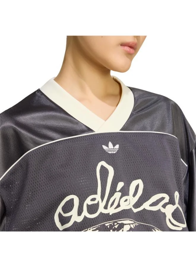 adidas Originals  ORIGINALS CROPPED FOOTBALL JERSEY for Women | Best Price UAE
