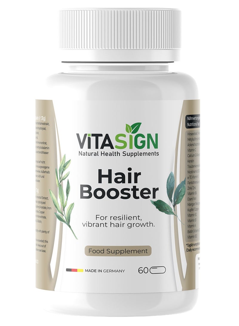 VITASIGN Premium Hair Booster, 60 Vegan Capsules – For Healthy, Vibrant Hair Growth - Image 1