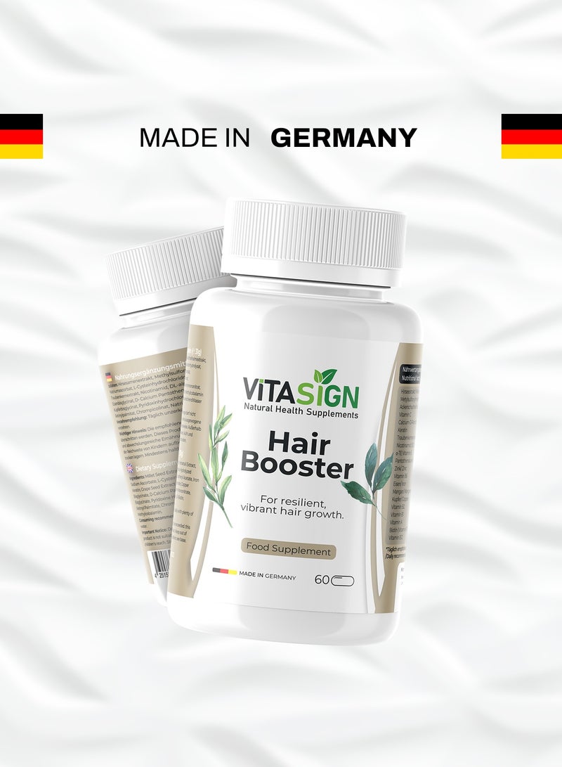 VITASIGN Premium Hair Booster, 60 Vegan Capsules – For Healthy, Vibrant Hair Growth - Image 3