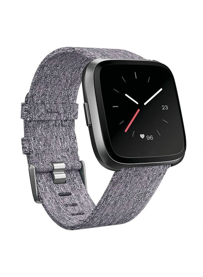 Replacement Strap For Huami 1 / Huami 2 / Ticwatch 1 / Ticwatch Pro / Samsung Galaxy Watch 46mm / S3 / Huawei Watch 2 Pro / GT / Honor Magic Nylon Canvas Watch Band Gray