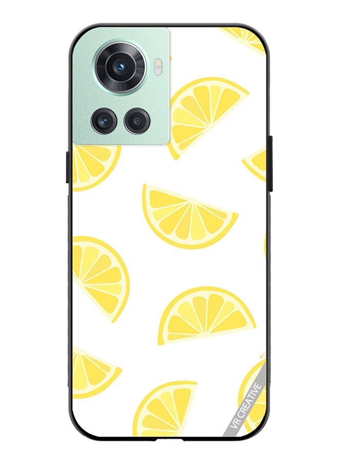 VR CREATIVE Protective Case Cover For OnePlus 10R Lemonie Design Multicolour - Image 1