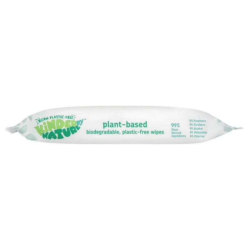 jackson reece Kinder by Nature Plant Based Baby Wipes  100 Biodegradable  Compostable 672 Count 12 Packs of 56  99 PlantBased Ingredients PlasticFree Wipes - Image 3