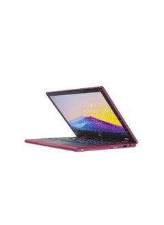 Onsor KiTAB Laptop With 11.6-Inch Display, Celeron N4020 Processor/4GB RAM/128GB SSD/Windows 11 Pro Cherry Red  - Image 3