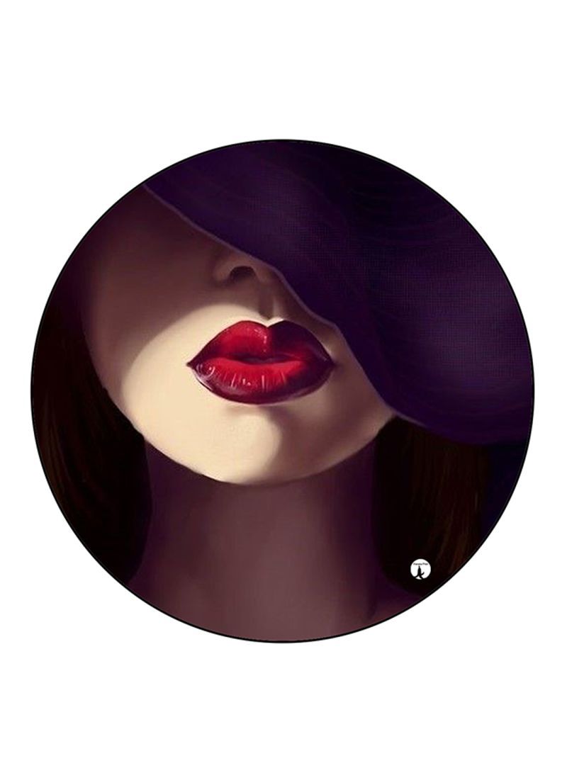 RKN Woman Printed Round Pin Badge Multicolour - Image 2