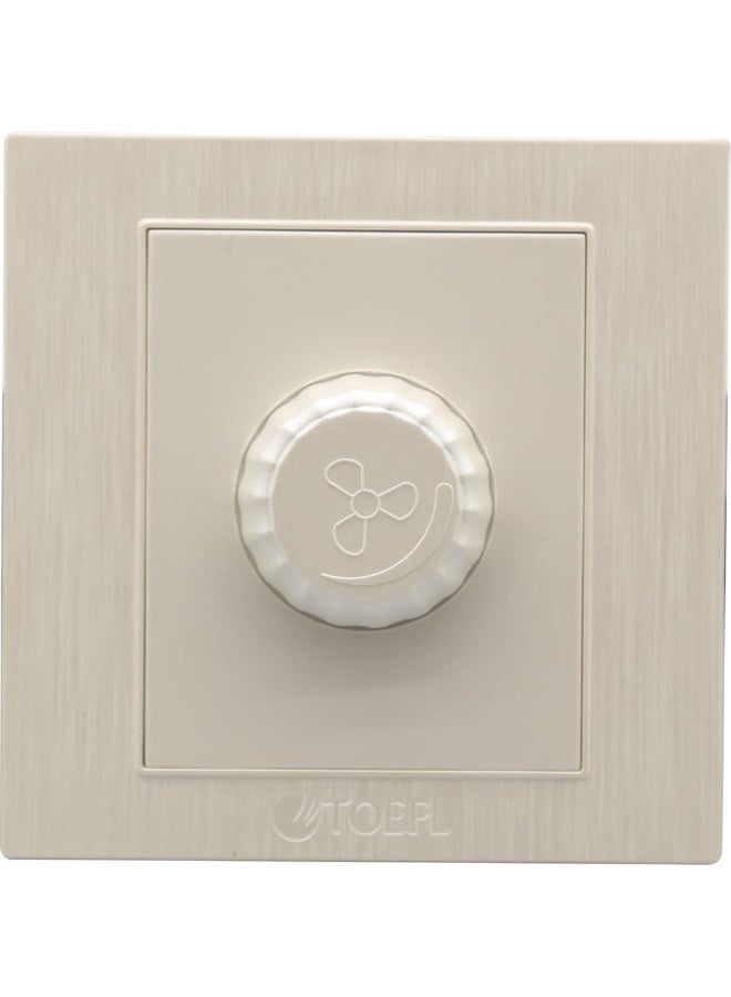 TOEFL Fan dimmer switch, 300 watts, luxurious rose gold color - Image 2