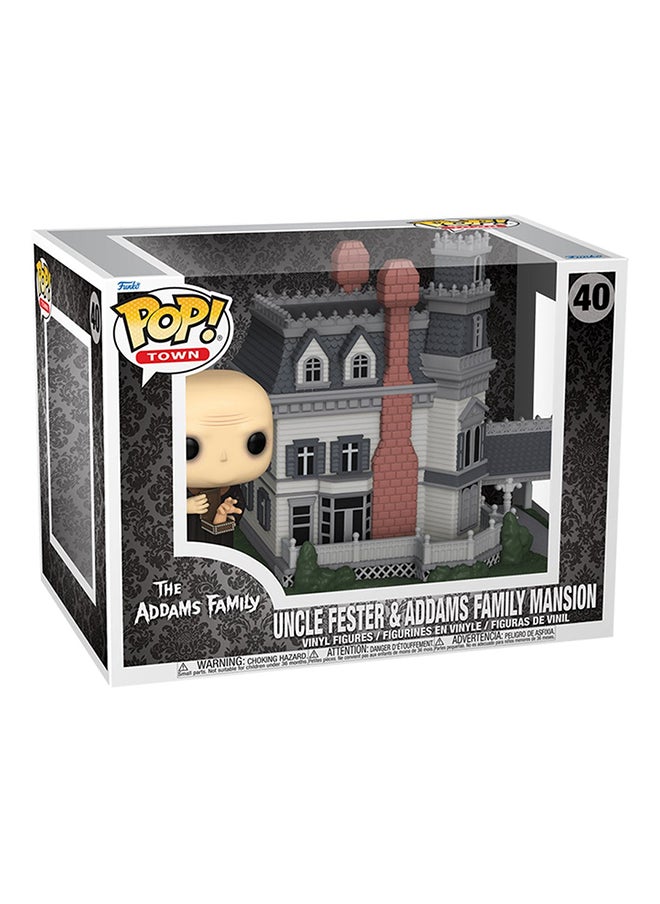Funko Funko Pop! Town! Tv: Addams Family Addams Home With Uncle Fester Vinyl Figures  - Image 2