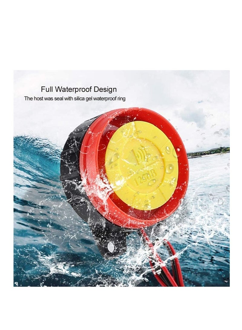 SYOSI Universal 12V Motorcycle Anti-Theft Security Alarm System Motorcycle Wireless Alarm System with 2 Remote Control Engine Start Remote Control Key Fob - Image 5