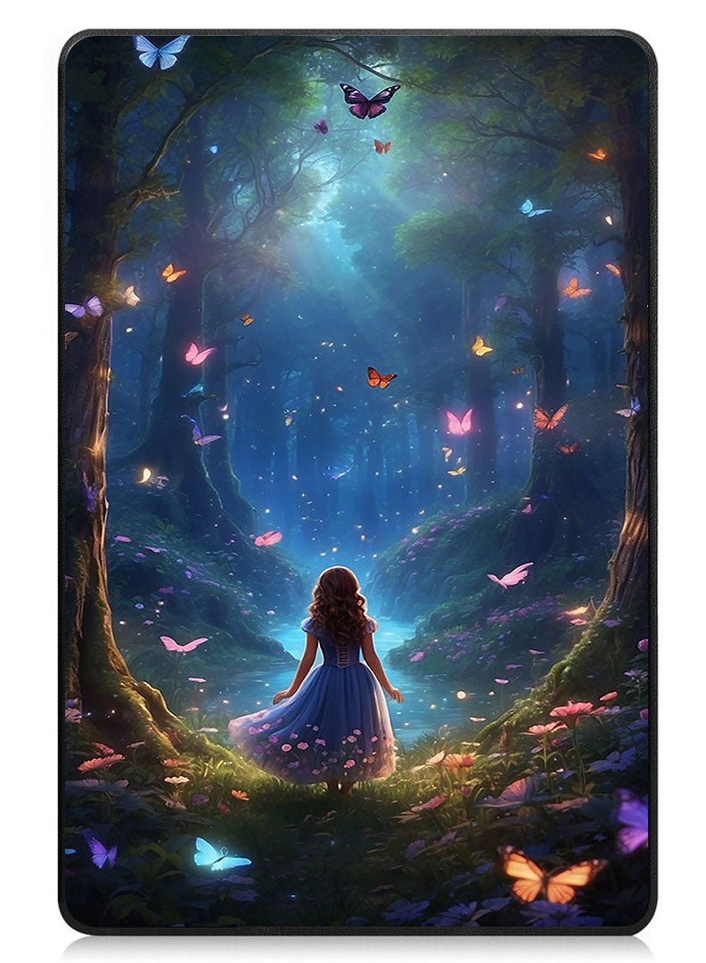 Theodor Protective Flip Case For Samsung Galaxy Tab S6 Lite 10.4 Inch 2024/2022/2020, With Trifold Stand Auto Wake Sleep Shockproof Cover Women 4 - Image 1