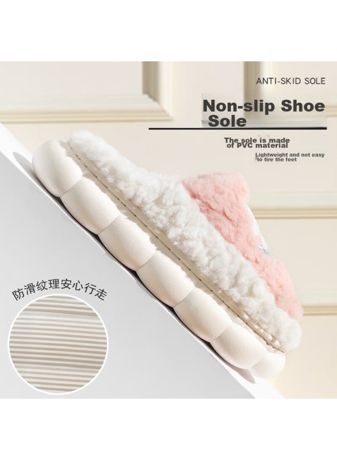 YUZHAOLIN Yuzhaolin Cotton Slippers For Men And Women, Winter Couple Cartoon Warm Maternity Shoes, Home Cotton Shoes Yz088  - Image 5