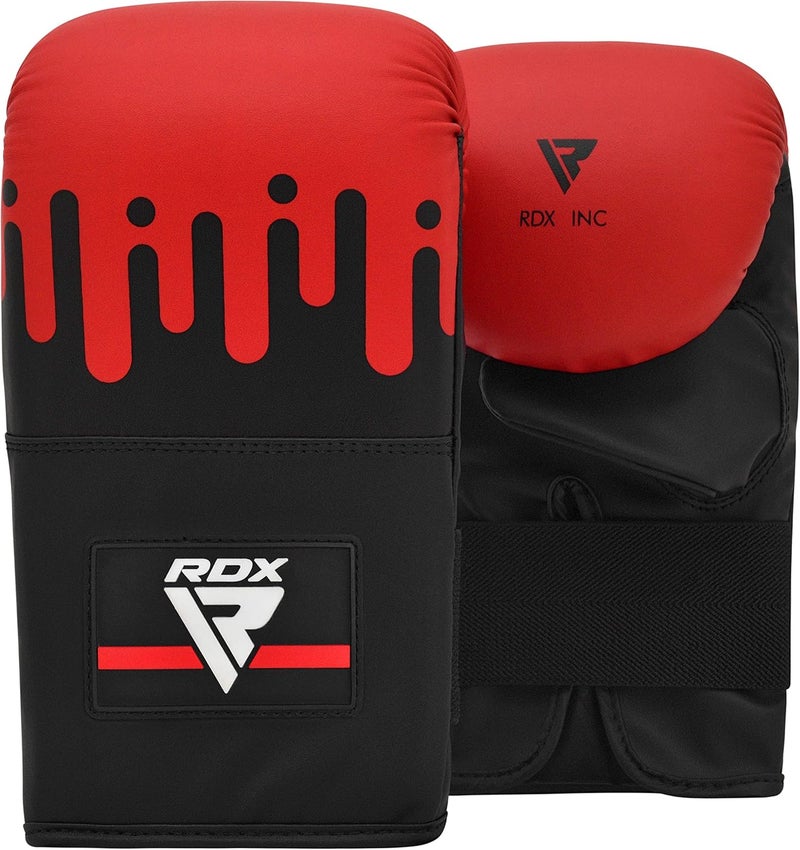 Rdx قفازات RDX للحقائب لتدريب الضربات الثقيلة من جلد مايا لملاكمة موياي تاي، مثالية للتدريب على الأكياس، كيك بوكسينغ، فنون القتال، MMA، وأكياس التركيز. - Image 1