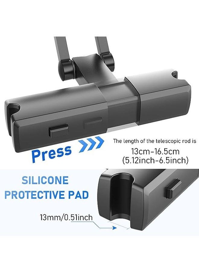 Car phone Holder Mount, Tablet Holder for Car Headrest, Backseat Holder with 360 Degree Rotation, Headrest Tablet Mount for Apple iPad All 4.7 to 12.3 inch Devices