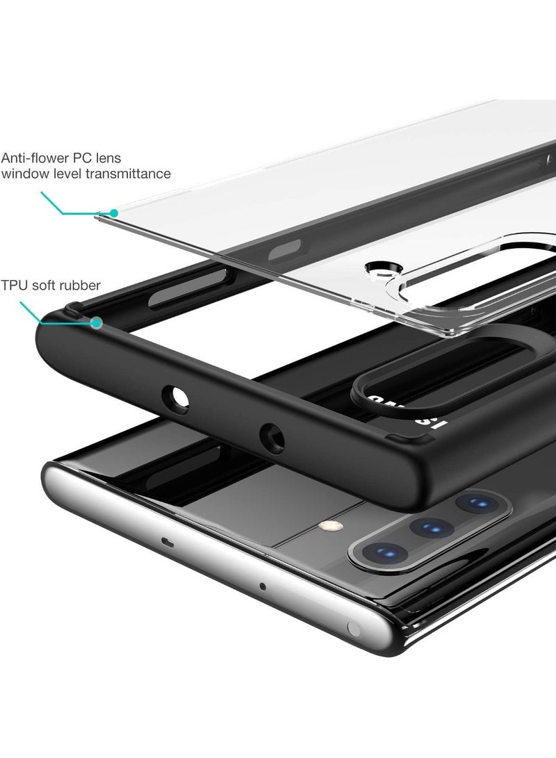 HD Transparent Cover Case For Samsung Galaxy Note 10 Plus，Anti-fall Full Protection Thin Slim Fit Anti-fingerprint Cover Case - Image 4