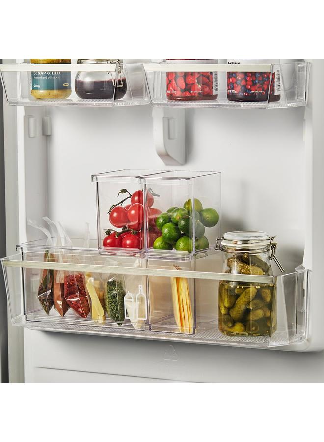 erorex Storage Box For Fridge, Set Of 3, Transparent - Image 2