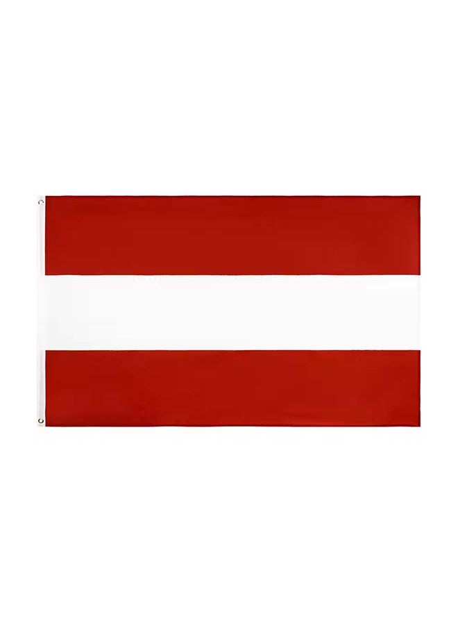 THE BABA Austria Flag 2'X3' (60X90Cm) For Euro 2024 - Good Quality - Indoor And Outdoor Use  - Image 1