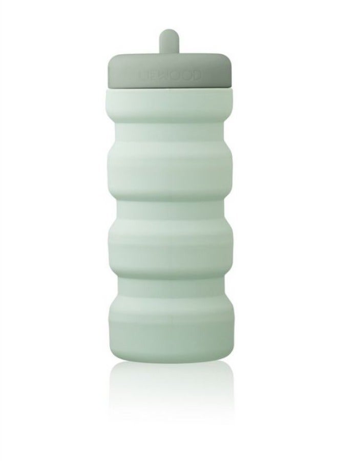Liewood Wilson Foldable Bottle - Dusty mint / Faune green - Image 4