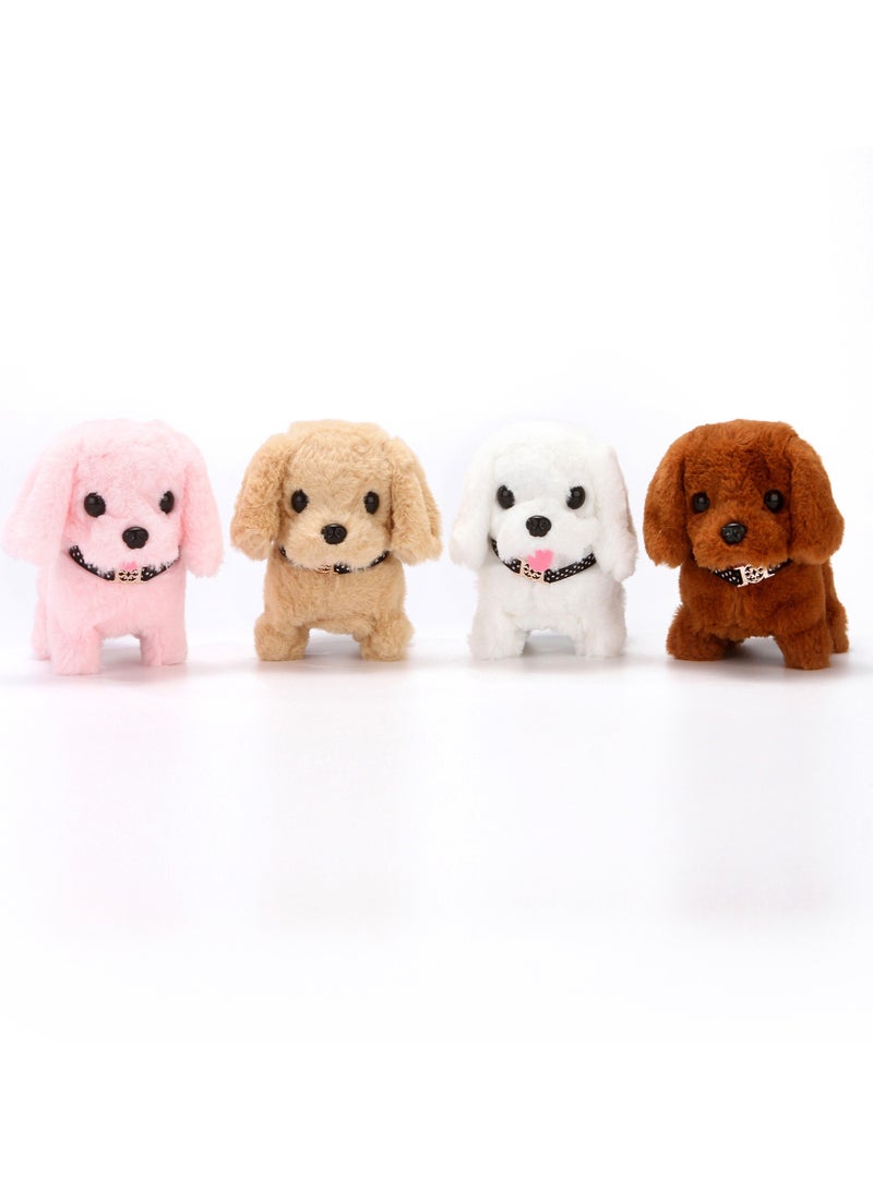 Cute Walking & Barking Plush Puppy Toy for Kids – Realistic Movement & Sounds, Soft Cuddle-Friendly Design – Perfect Birthday Gift for Girls, Boys & Toddlers – Battery Operated – Color May Vary - Image 2