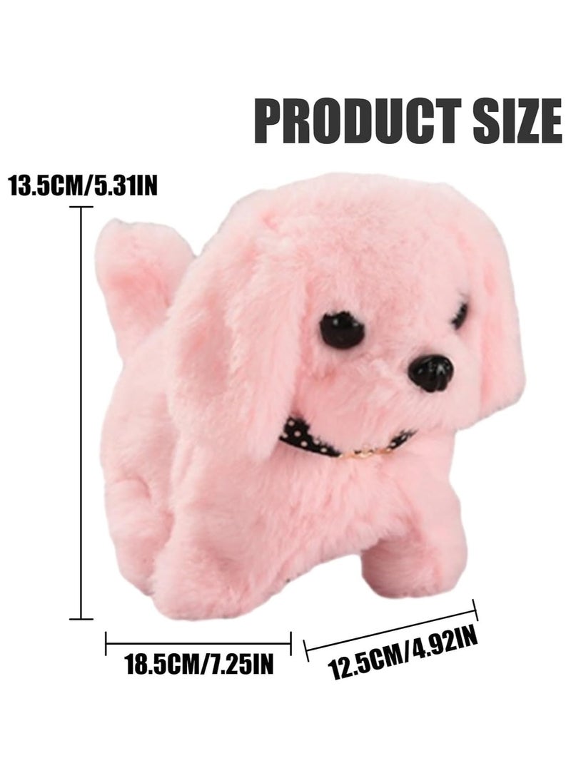 Cute Walking & Barking Plush Puppy Toy for Kids – Realistic Movement & Sounds, Soft Cuddle-Friendly Design – Perfect Birthday Gift for Girls, Boys & Toddlers – Battery Operated – Color May Vary - Image 3