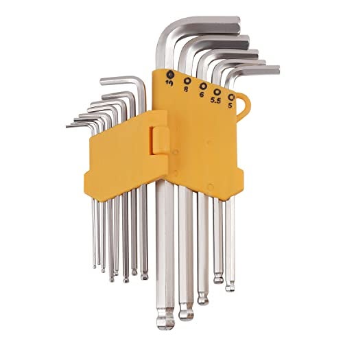 Asian Paints TruCare 26-in-1 Pcs Hex/Allen Key Set | Carbon Steel with Rust & Corrosion Resistant | Chrome Plating & Satin Finish | Multipurpose Tool Kit with 25° Ball-End Angle - Image 5