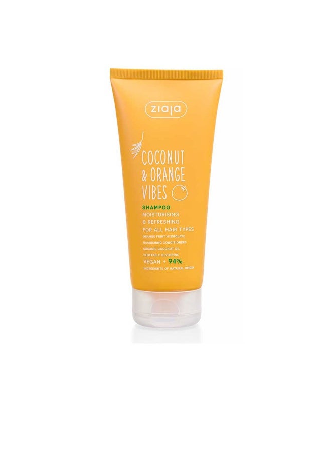 Ziaja Coconut & Orange Vibes Shampoo 200ml - Image 1