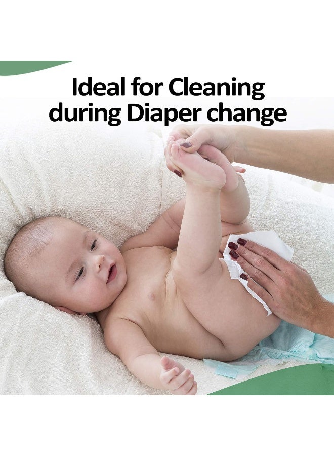 Luvlap Luv Lap Paraben Free Extra Thick Baby Wipes with Aloe Vera  72 Wipes/Pack, Pack of 3 - Image 5