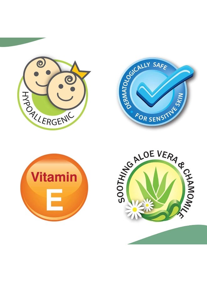 Luvlap Luv Lap Paraben Free Extra Thick Baby Wipes with Aloe Vera  72 Wipes/Pack, Pack of 3 - Image 3