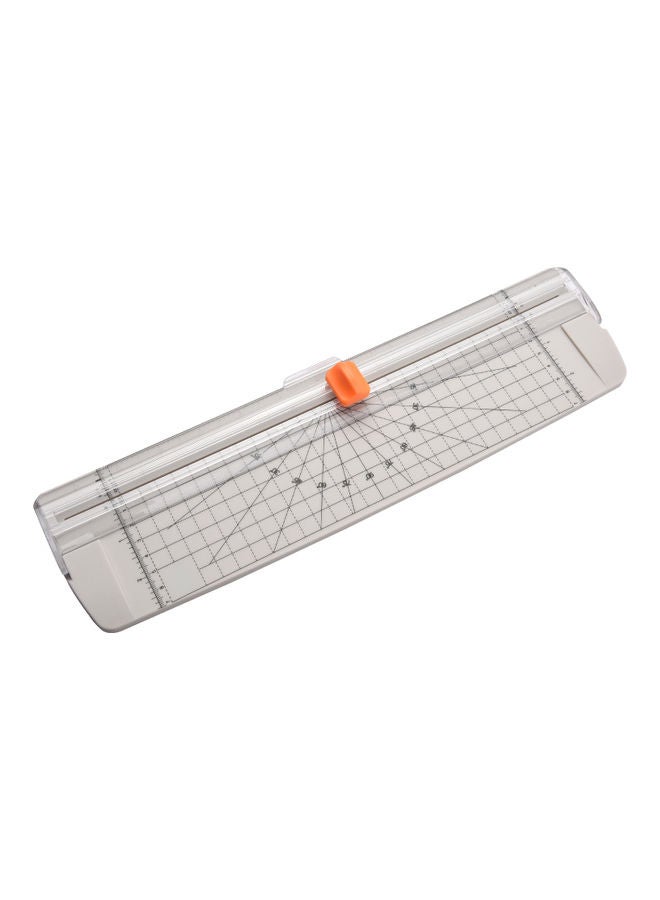 NIBEMINENT Portable A4 Size Paper Trimmer White - Image 1