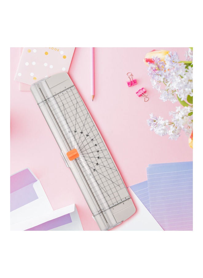 NIBEMINENT Portable A4 Size Paper Trimmer White - Image 5