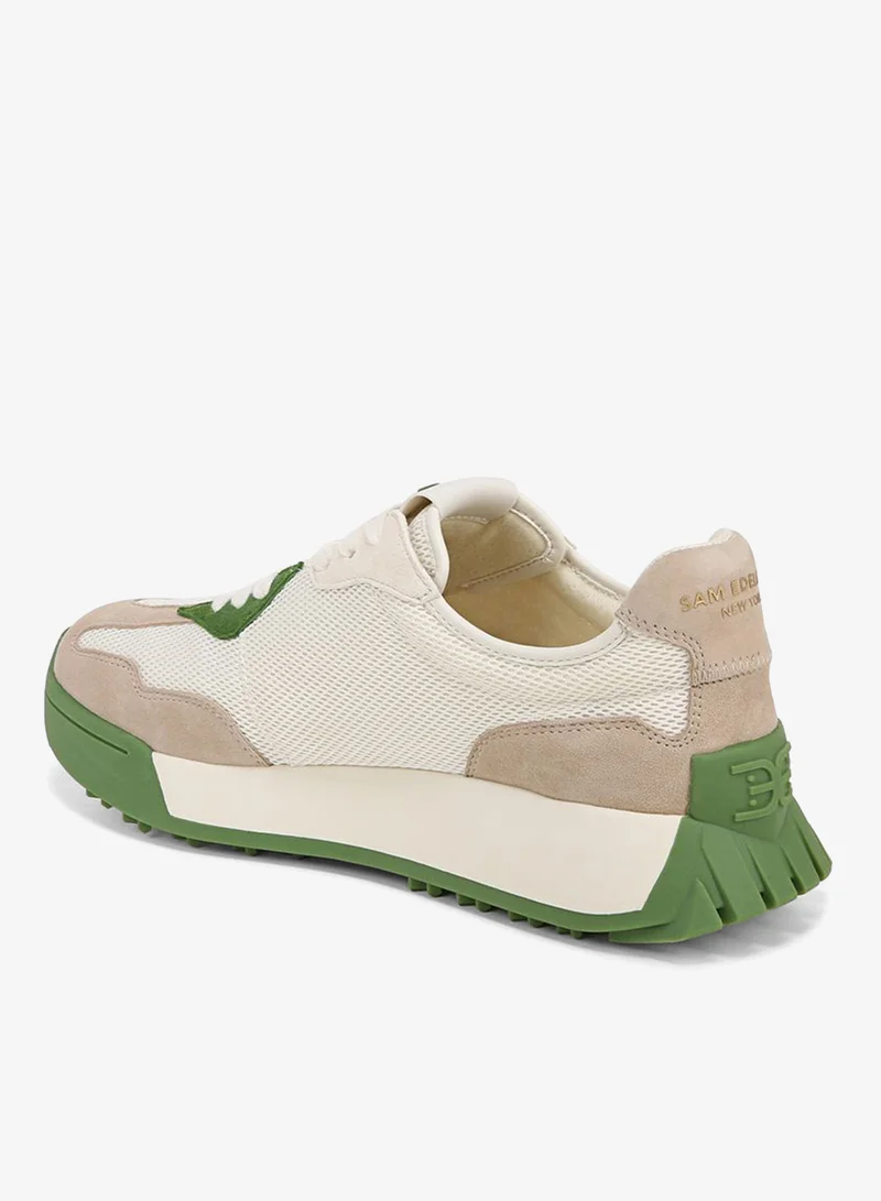 Sam Edelman GREEN Langley Lace Up Sneaker for Women | Best Price UAE