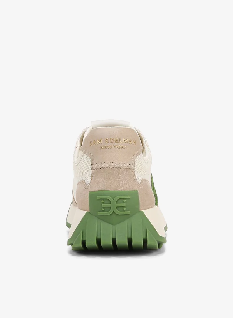 Sam Edelman GREEN Langley Lace Up Sneaker for Women | Best Price UAE
