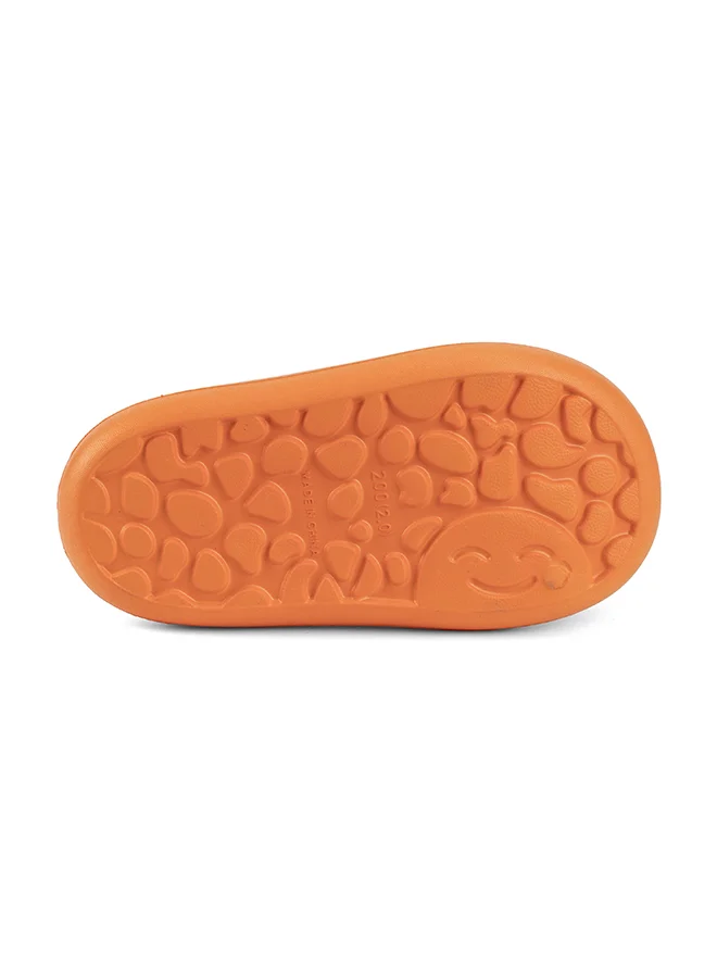 أوربانهاول UrbanHaul Boys Disney Mickey & Frnds Print Slip on Sliders For Kids Suitable for Daily Use :- Orange