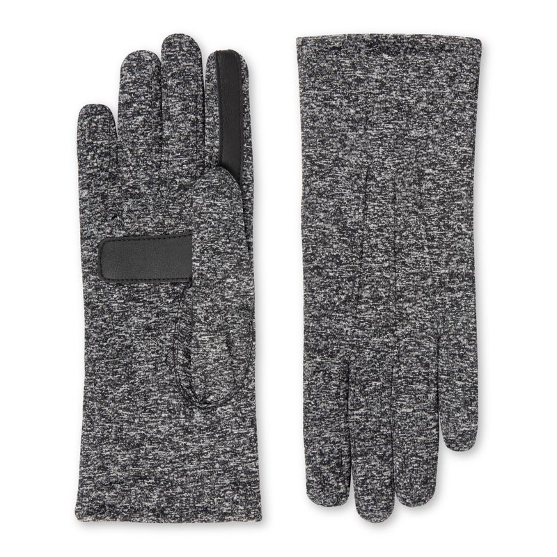 isotoner Women's Water Repellent Touchscreen Stretch Spandex Fleece Gloves - Image 1