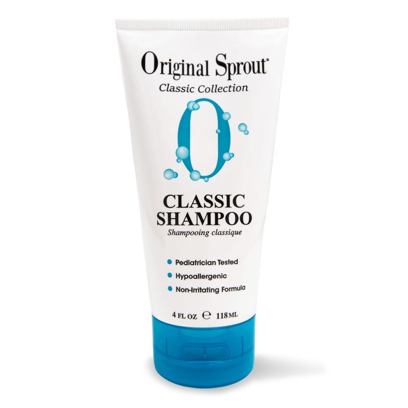 Original Sprout Classic Shampoo for All Hair Types, Sulfate Free and Vegan Shampoo, 4 oz. Bottle - Image 1