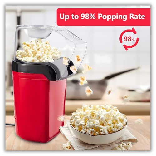 Drumstone 15 Year Aluminum WarranTy Popcorn Maker - Big Home Use Electric Popcorn Machine, Automatic Instant Popcorn Maker - Image 4