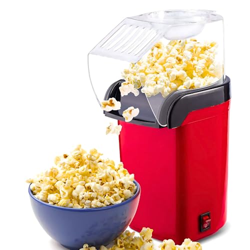 Drumstone 15 Year Aluminum WarranTy Popcorn Maker - Big Home Use Electric Popcorn Machine, Automatic Instant Popcorn Maker - Image 1