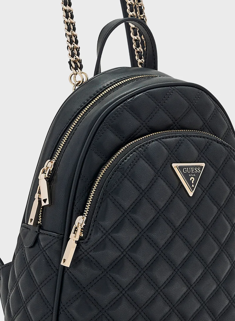 GUESS Giully Dome Chain Detailed Backpack